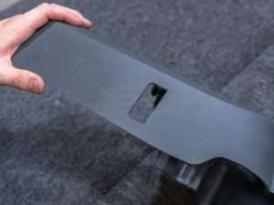 Finished switch hole cut-out