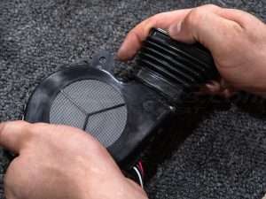 Mount attached to TED Blower