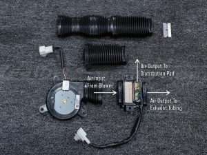 TED Mount and blower configuration