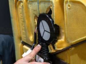 Place TED Blower into the cutout