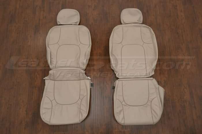 Nissan Frontier Leather Seat Kit- Sandstone - Front seat upholstery