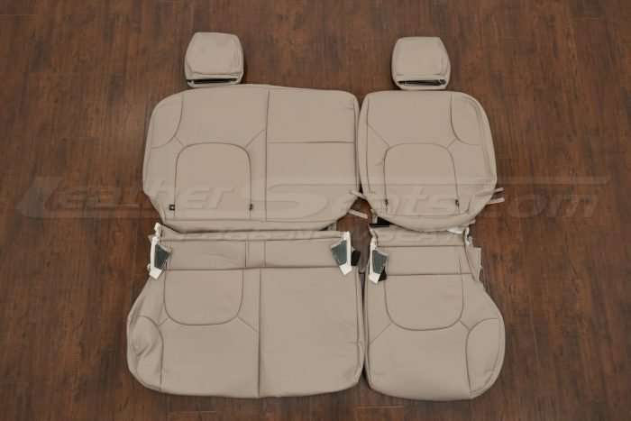 Nissan Frontier Leather Seat Kit - Sandstone - Rear seats