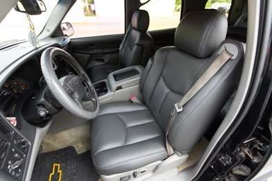 Chevrolet Tahoe Graphite Leather Seats - Featured Image