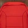 Upper section of front backrest