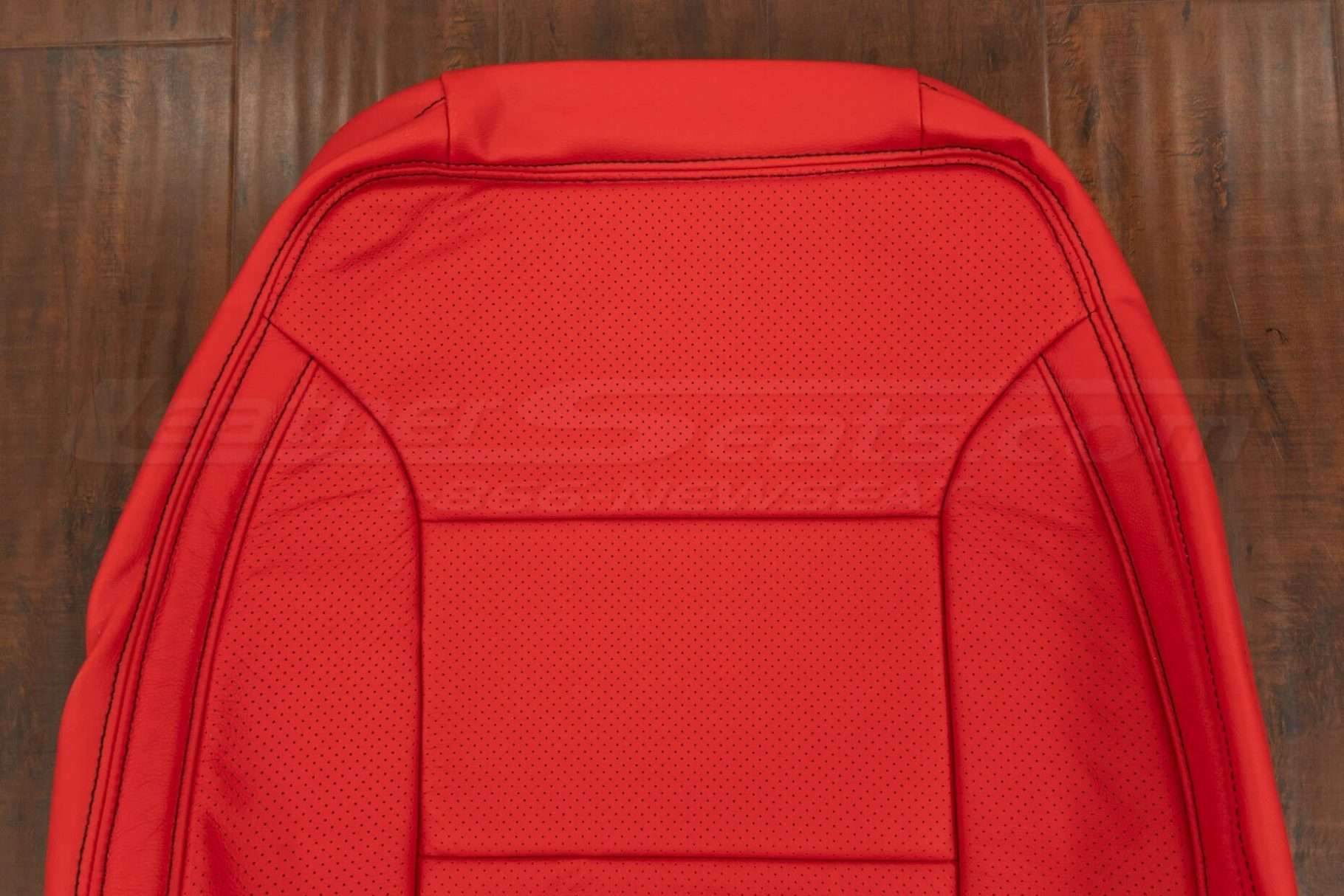 Upper section of front backrest