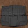 Dodge Ram Quad Cab Leather Seat Kit - Dark Graphite - rear seat upholstery
