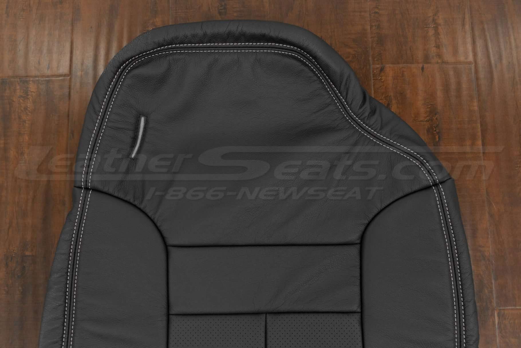 Upper section of front backrest