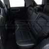 Ford Bronco Sport Installed Leather Seats - Black - Rear seats from driver's side
