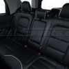 Mid section up of rear seats