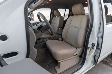 Nissan Frontier Sandstone leather seats - Featured Image