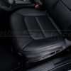 Perforated insert of front seat cushion