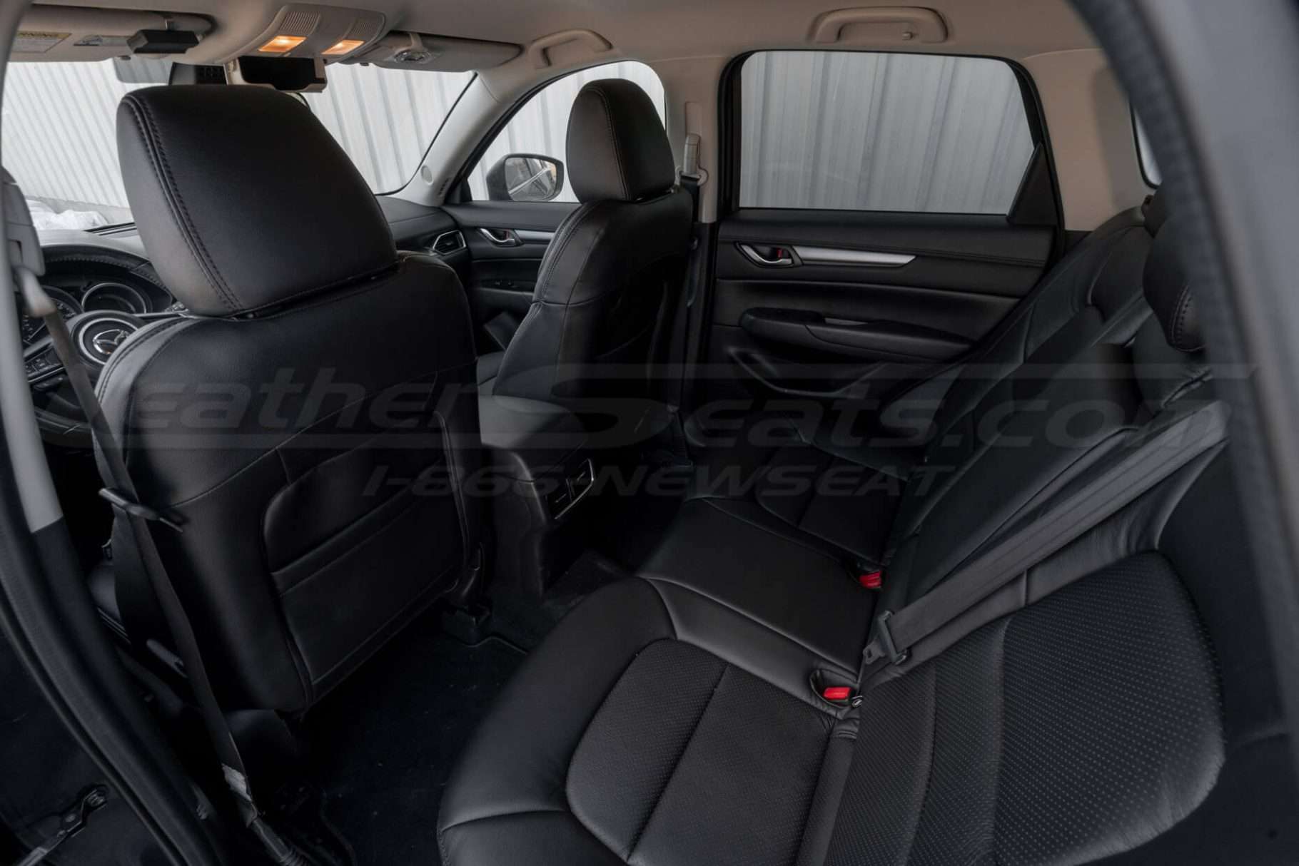 Back view of front seats from driver side