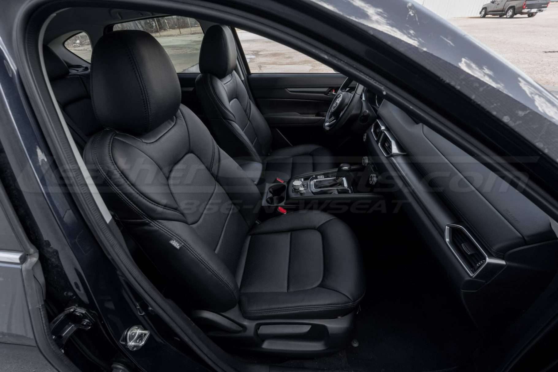 Alternative angle of front passenger seat