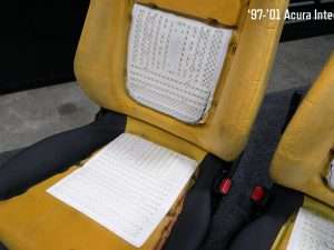 Acura Integra heating pad modified with more holes to optimize airflow