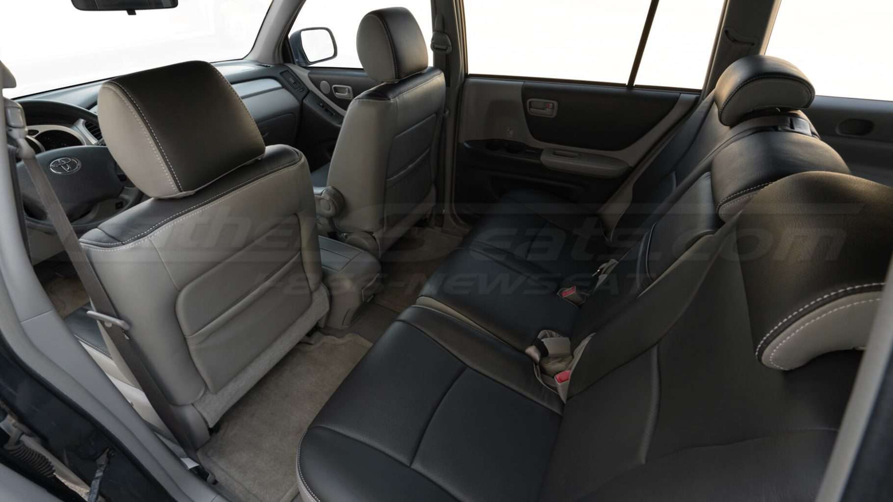 Back view of front seats from driver's side