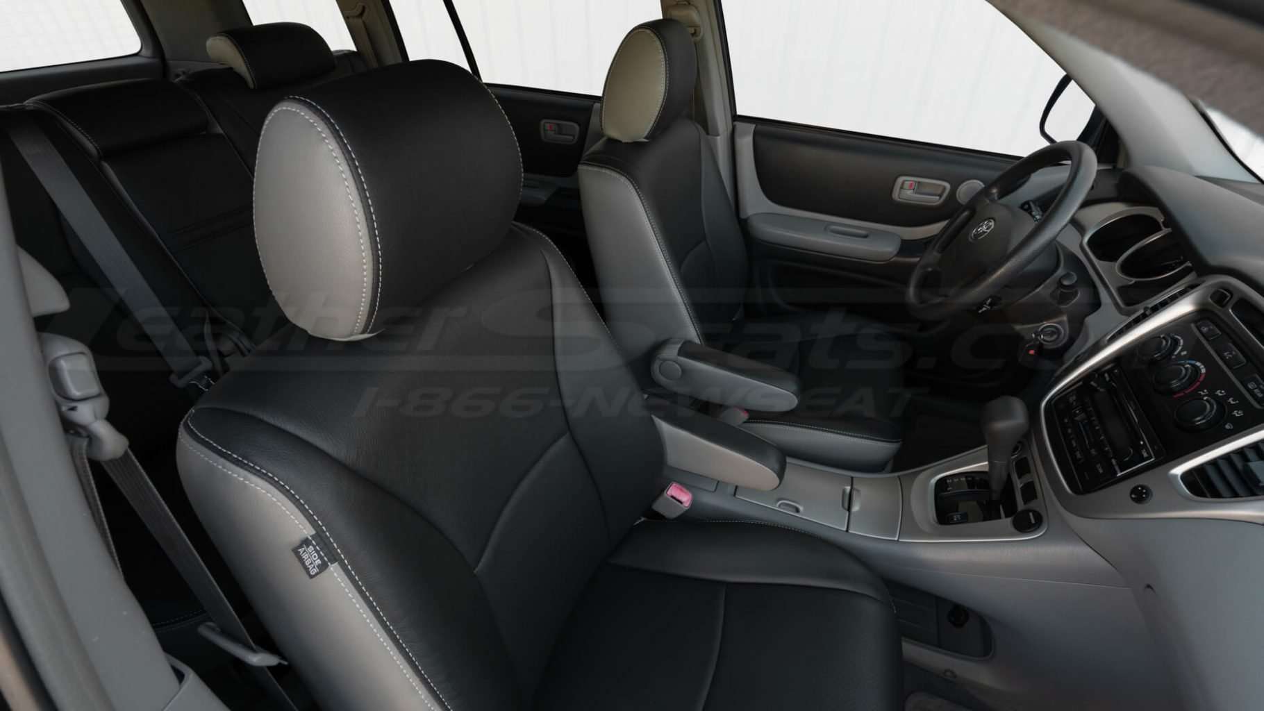 Front backrest up - Front passenger side