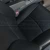 Dark Graphite Facings - Top down front seat