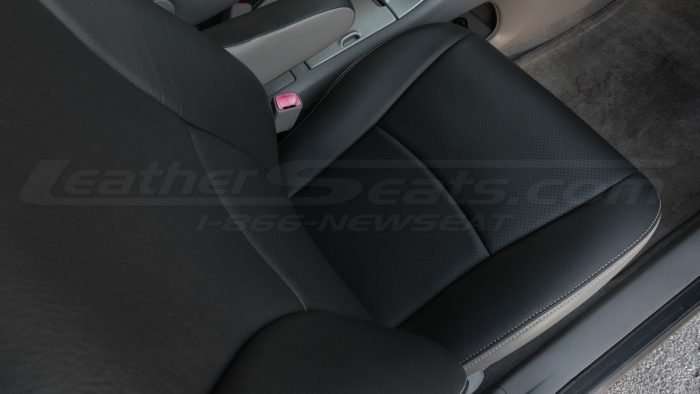 Dark Graphite Facings - Top down front seat