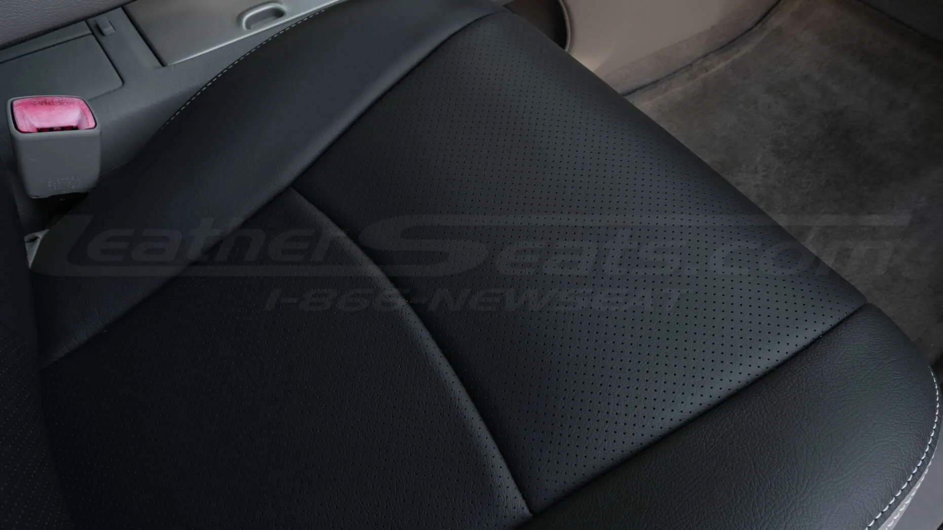Perforated seat cushion