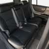 Toyota Highlander Installed Leather Seats - Ash & Dark Graphite - Rear seats from passenger side
