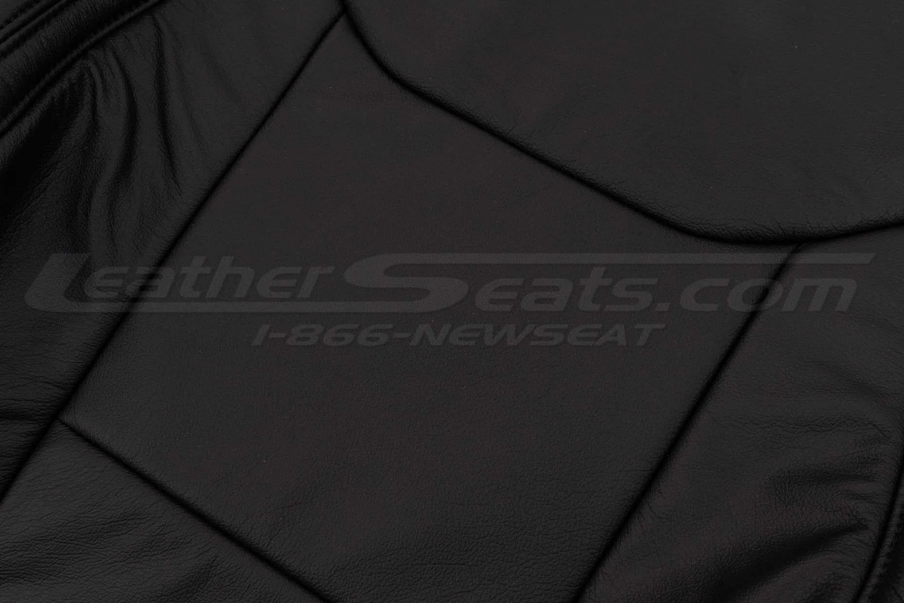 Alternative angle of backrest for leather texture