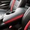 Chevy Camaro Black & Bright Red Console Lid Cover