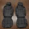 Ford Superduty Leather Seat Kit - Black - Front seat upholstery