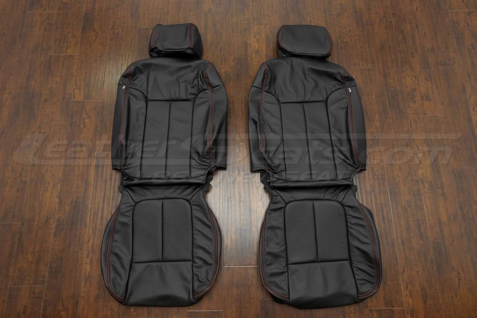 Ford Superduty Leather Seat Kit - Black - Front seat upholstery
