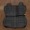 Jeep Patrtiot Leather Seat Kit - Black - Rear seat upholstery