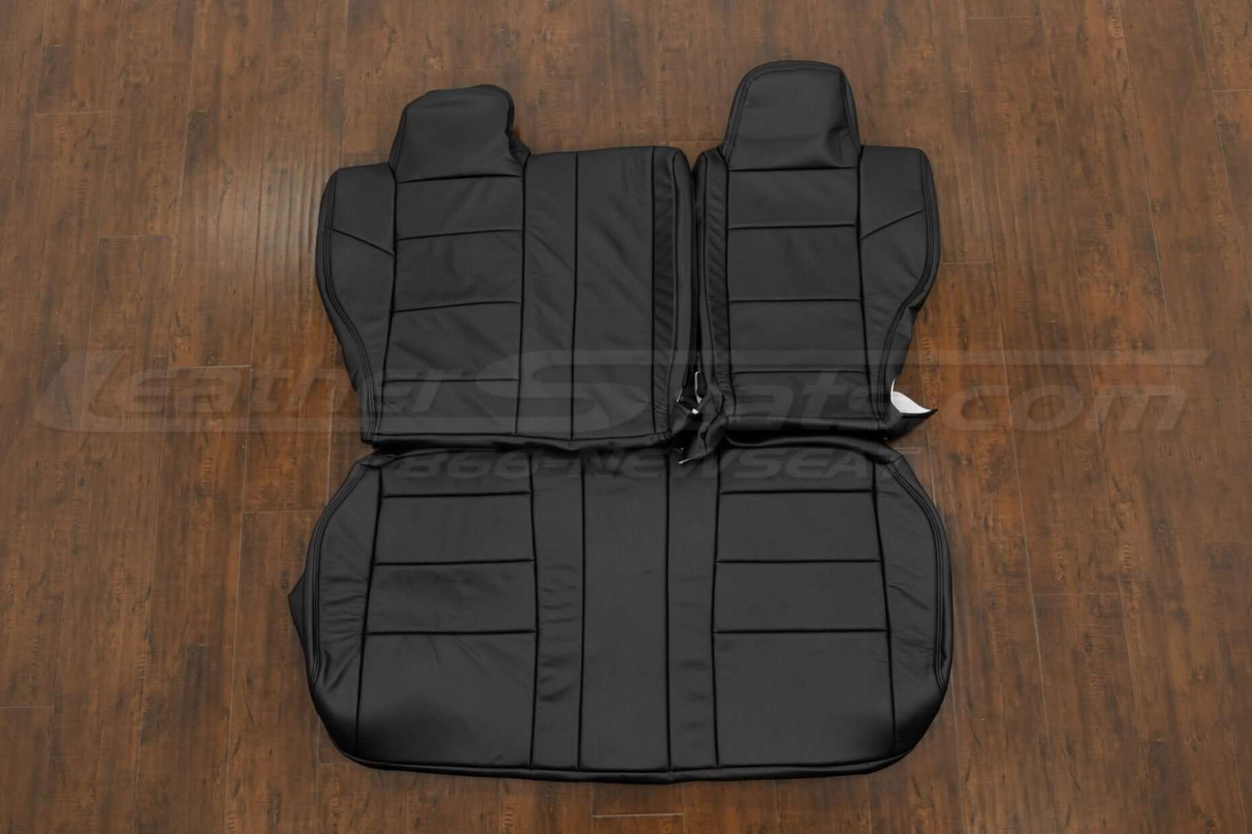 Jeep Patrtiot Leather Seat Kit - Black - Rear seat upholstery