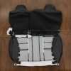 Back view of rear seat upholstery