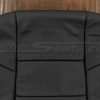Upper section of front backrest