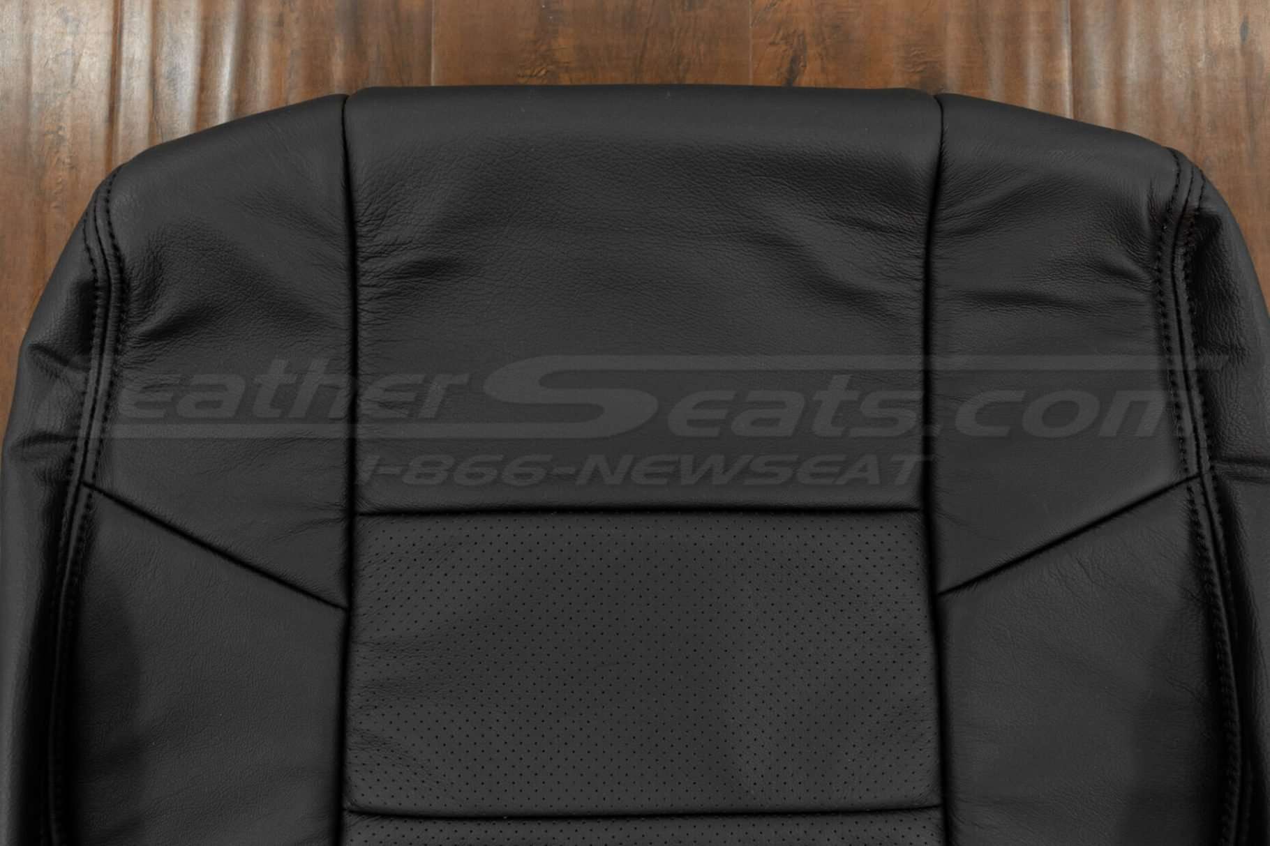 Upper section of front backrest