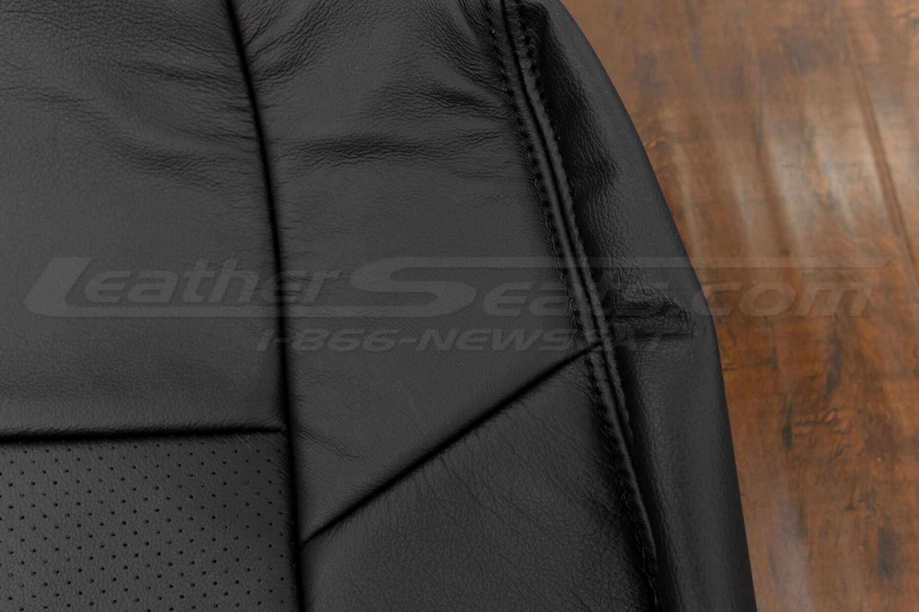 Matching Double-Stitching in Black