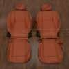 Dodge Challenger Leather Seat Kit - Mitt Brown - Front Seat Upholstery