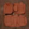 Dodge Challenger Leather Seat Kit - Mitt Brown - Rear seat upholstery w/ Armrest