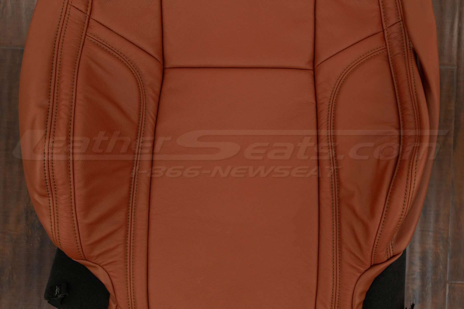 Insert section of front backrest