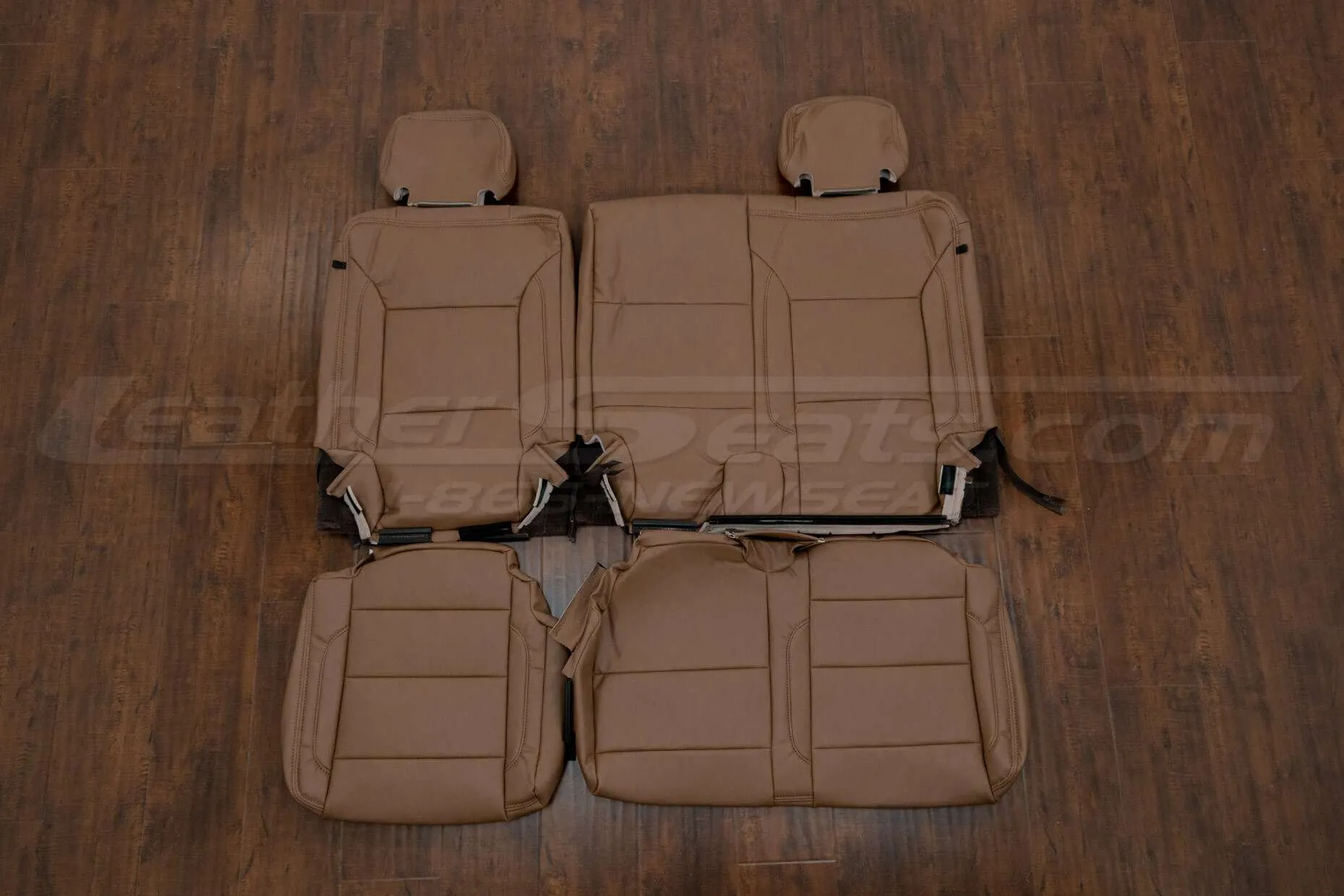 2021-2022 GMC Yukon Leather Kit - Cocoa - Third row upholstery