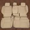 Lexus GX570 Leather Seat Kit - Parchment - Middle row upholstery w/ Armrest