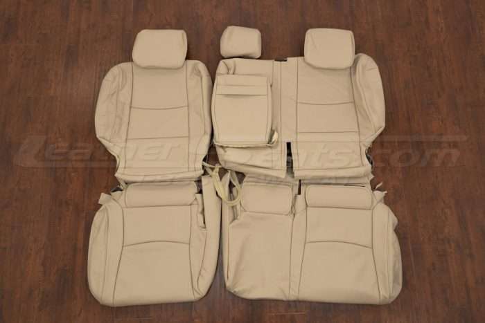 Lexus GX570 Leather Seat Kit - Parchment - Middle row upholstery w/ Armrest