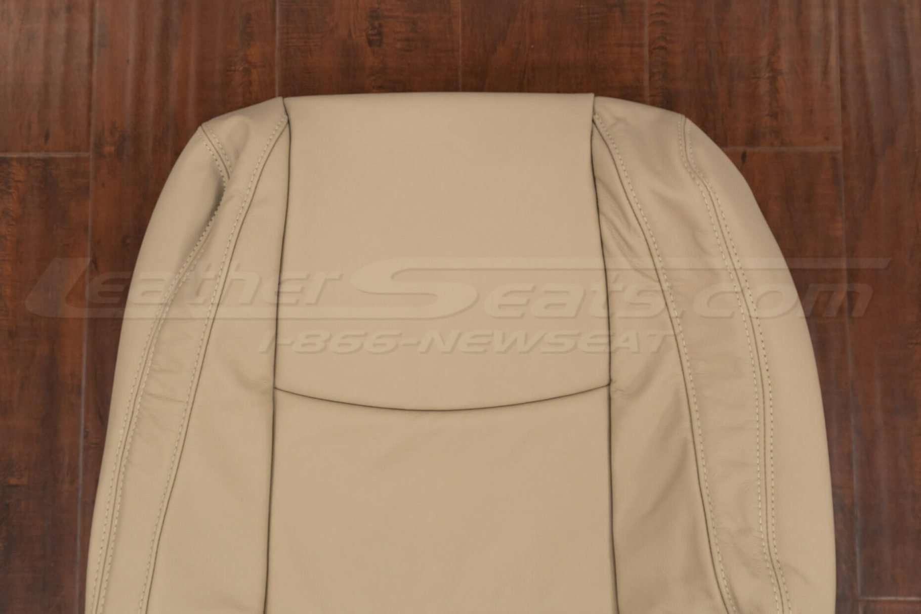 Upper section of front backrest