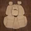 BMW 3 Series leather seat kit - Bisque - Rear seat upholstery w/ Armrest