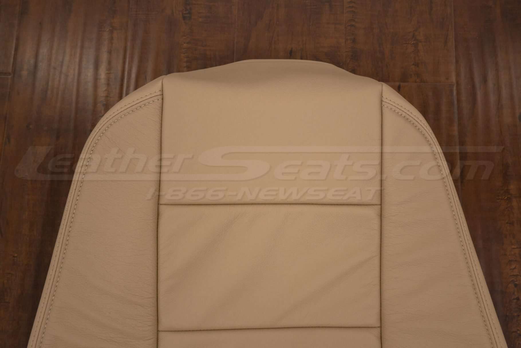 Upper section of front backrest