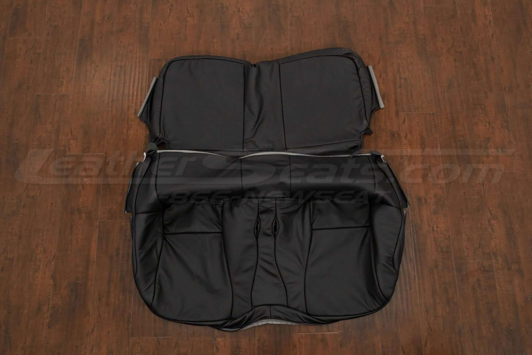 Toyota Supra Leather seat Kit - Black - rear seat upholstery