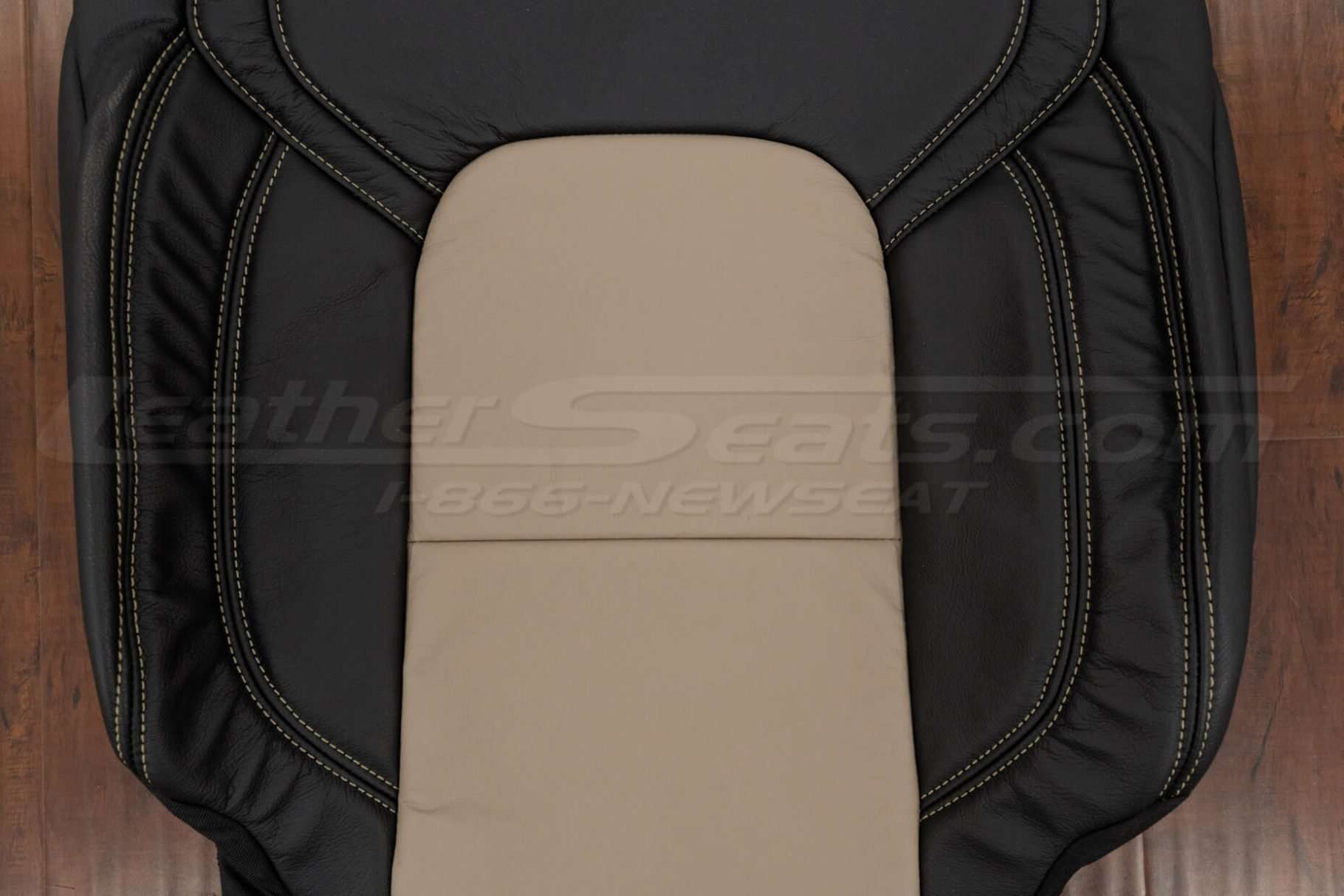 Ivory insert section of backrest