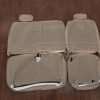 Back view of middle row upholstery