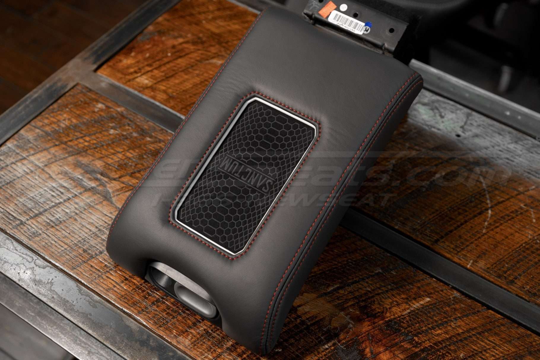 Side View of Wireless Charging Console