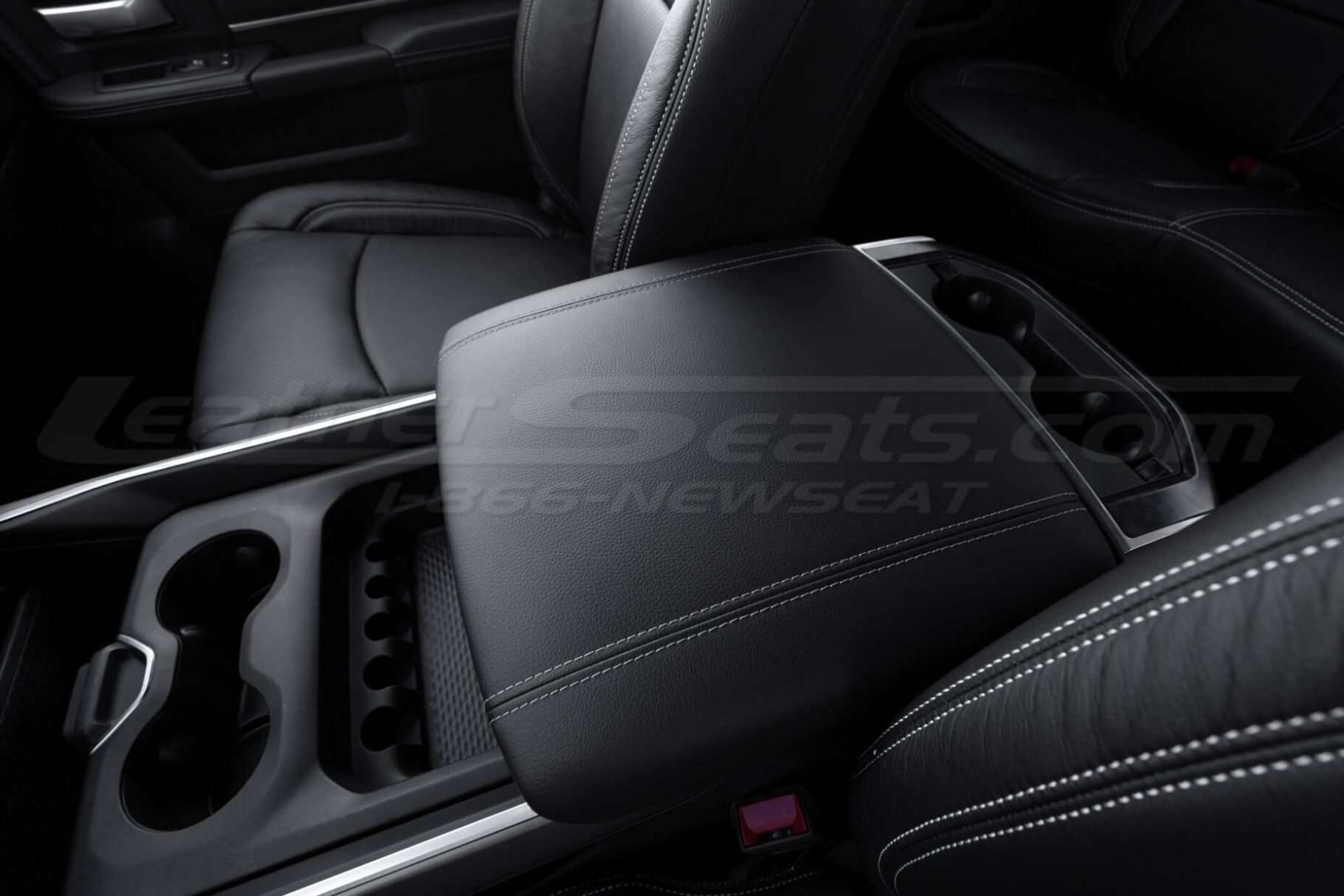 Alternative angle of Consolel id cover on drivers side