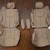 Chevy Silverado Leather Seat Kit - Desert - Front seat upholstery with armrests