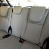 Close-up of 3rd row headrests